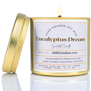 Eucalyptus Dream - Red Currant, Spearmint - Soy Wax Scented Candle